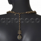 Preview: CHANEL 2012 Kette mit dicken Glieder * Kristalle * Steine * Quarz * Kreuze A12A