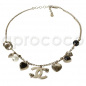 Preview: 2x CHANEL multi-charm HEARTS & PEARLS double-sided NECKLACE Set