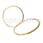 Preview: Impressive large CHANEL HOOPS - hoop Earrings with CC engravings