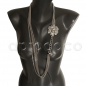 Preview: EXQUISITE Fabulous CHANEL chain belt necklace with the prettiest bling Camellia