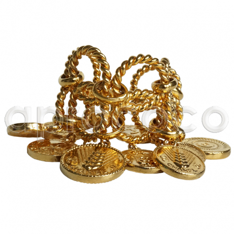 COCO Currency - vintage CHANEL chain bracelet with 9 coins