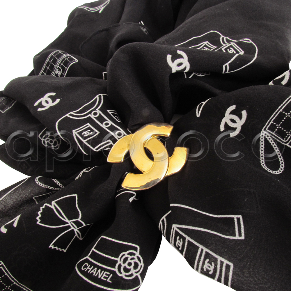 Chanel Logo Scarf Ring - Gold Other, Accessories - CHA258973