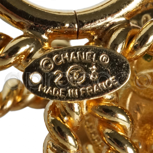 COCO Currency - vintage CHANEL chain bracelet with 9 coins